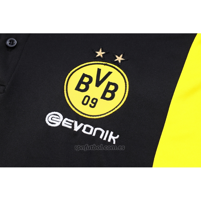 Camiseta Polo del Borussia Dortmund 2023-2024 Negro